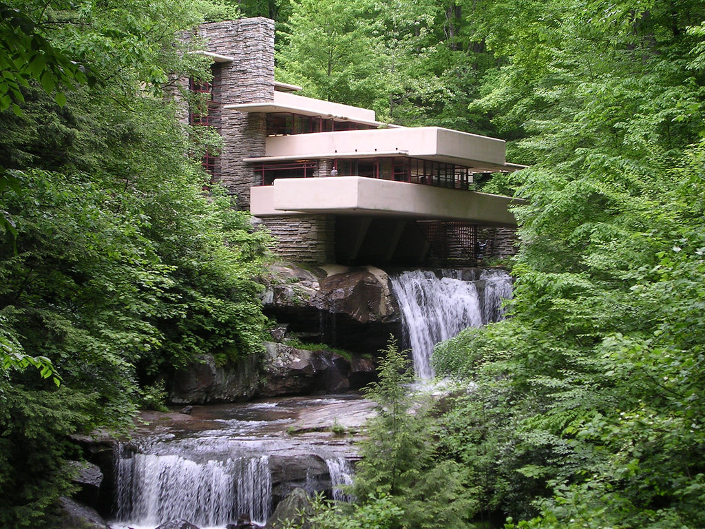 Fallingwater, Pennsylvania by Frank Lloyd Wright