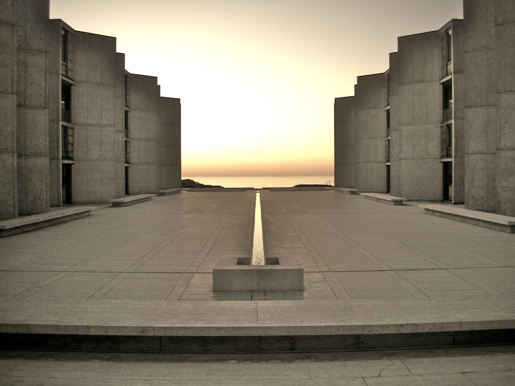 Salk Institute for Biological Studies, California by Louis Kahn