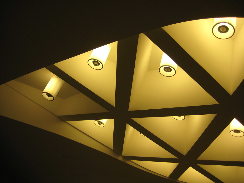 Strogino Metro Station soffit detail (2008)