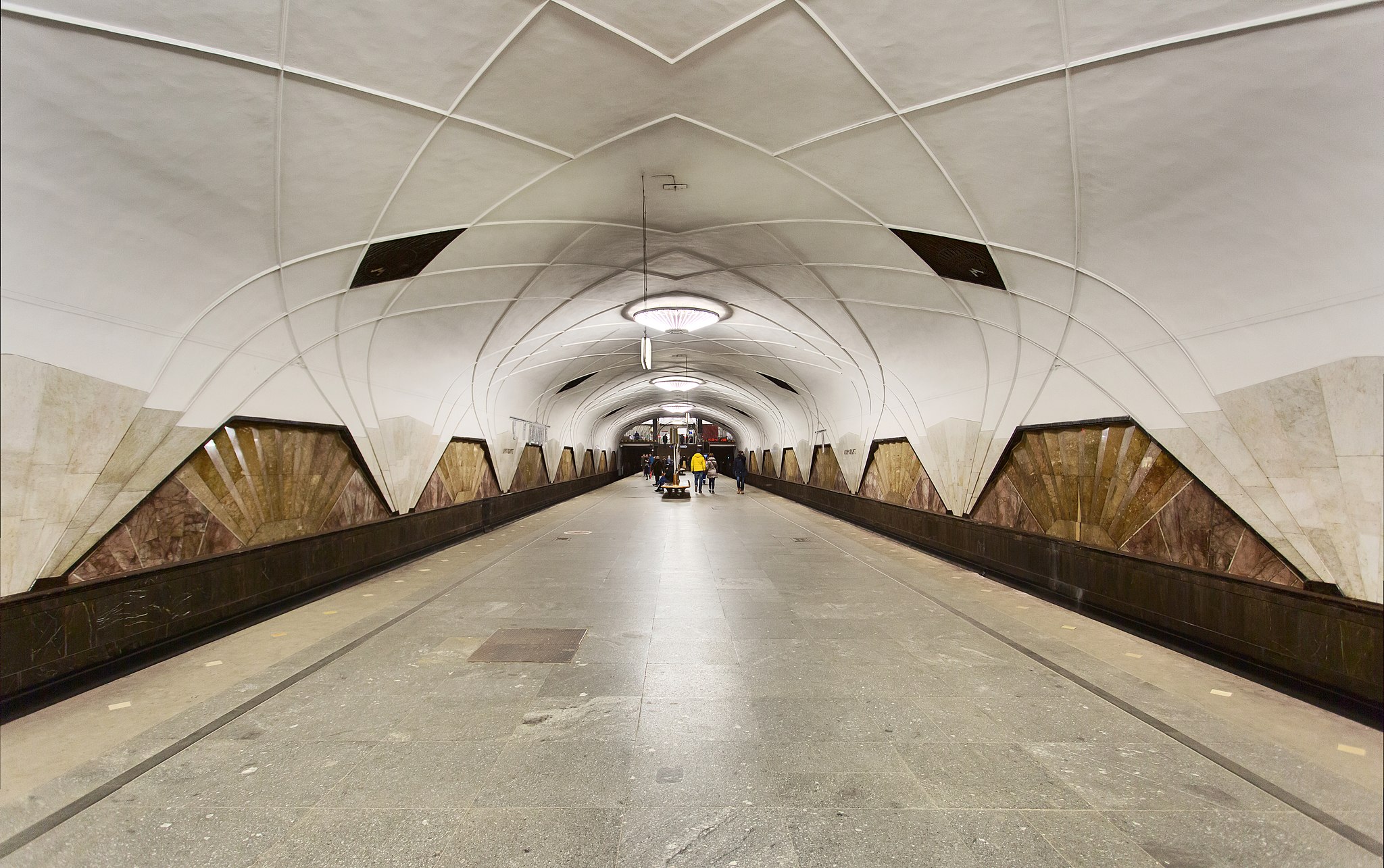 Aeroport Metro Station, Moscow (1938)